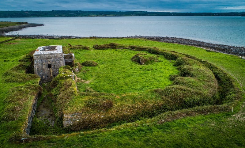 Kilkerrin Battery Fort, near Labasheeda, Shannon Estuary
